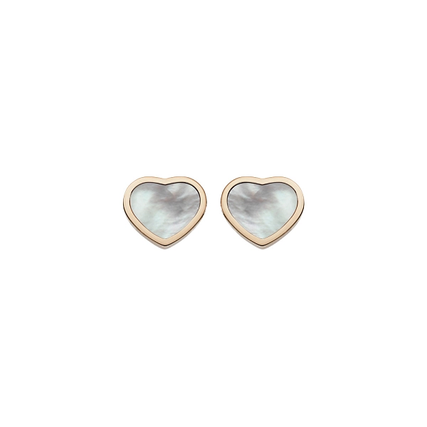 Zlaté Náušnice Chopard Happy Hearts 839482-5301