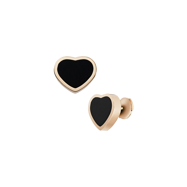 Zlaté Náušnice Chopard Happy Hearts 839482-5201