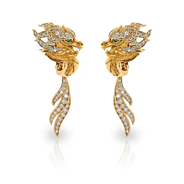 Náušnice New Shanghai Maxi Pave