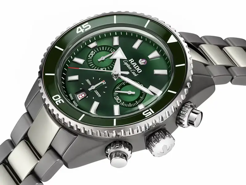 Rado Captain Cook High-Tech Ceramic Automatic Chronograph R32189313
