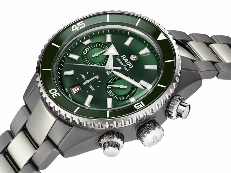 Rado Captain Cook High-Tech Ceramic Automatic Chronograph R32189313