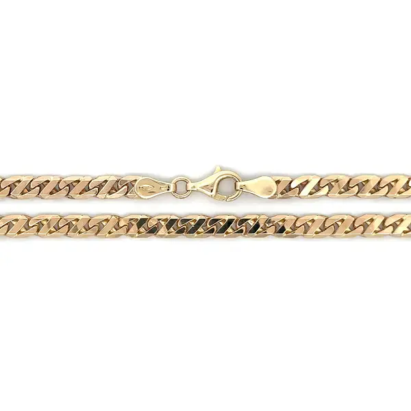Řetízek Gucci ze 14kt Žlutého Zlata, 51 cm