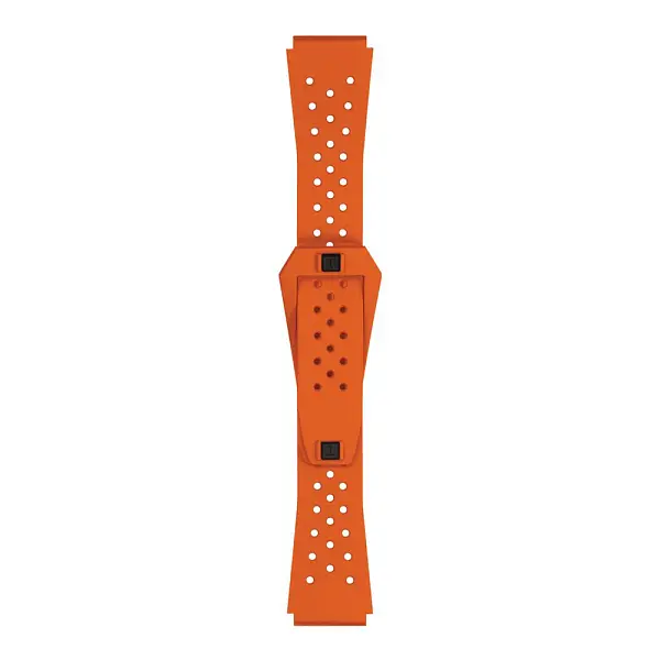 Oranžový pryžový řemínek Tissot Sideral 20 mm T852.048.86