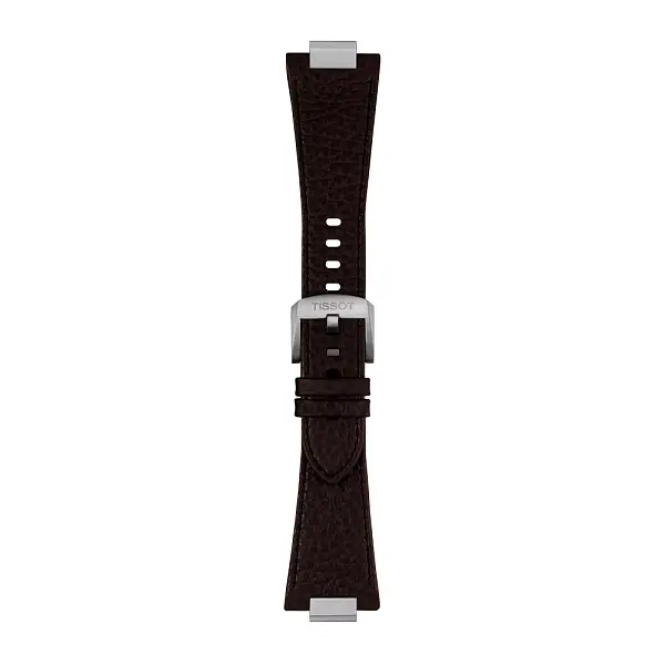 Hnědý kožený řemínek Tissot pro PRX 42 mm T852.049.413