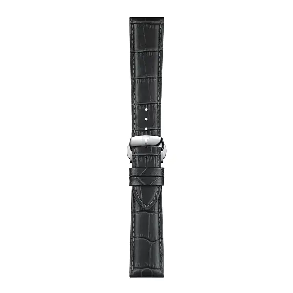Šedý kožený řemínek Tissot 21mm T852.045.750