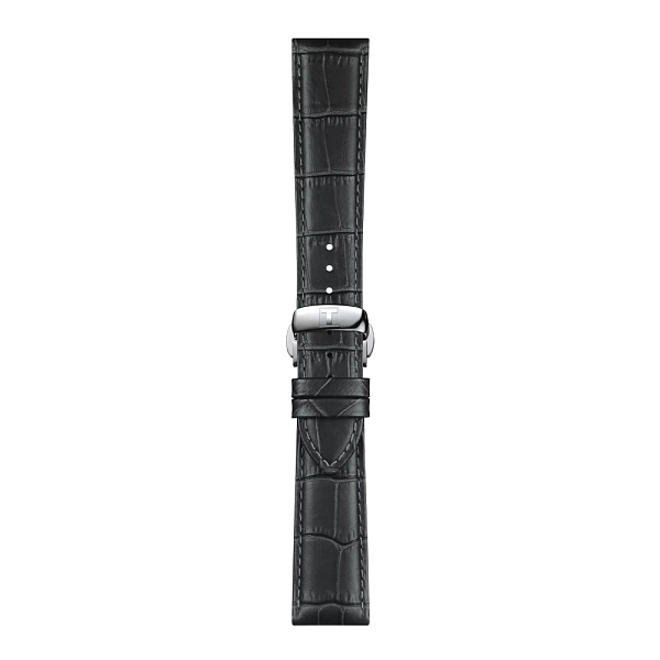 Šedý kožený řemínek Tissot 21mm T852.045.750