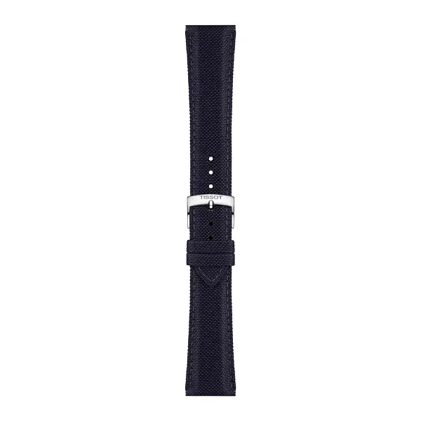 Modrý textilní řemínek Tissot 21mm T852.048.185