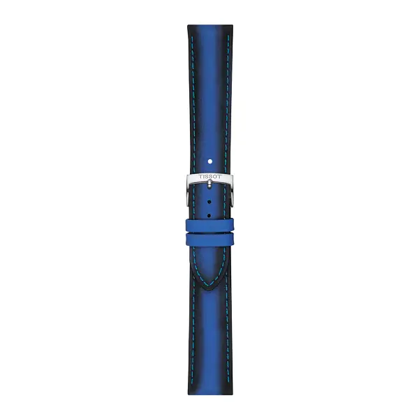Modrý kožený řemínek Tissot 20mm T852.046.840