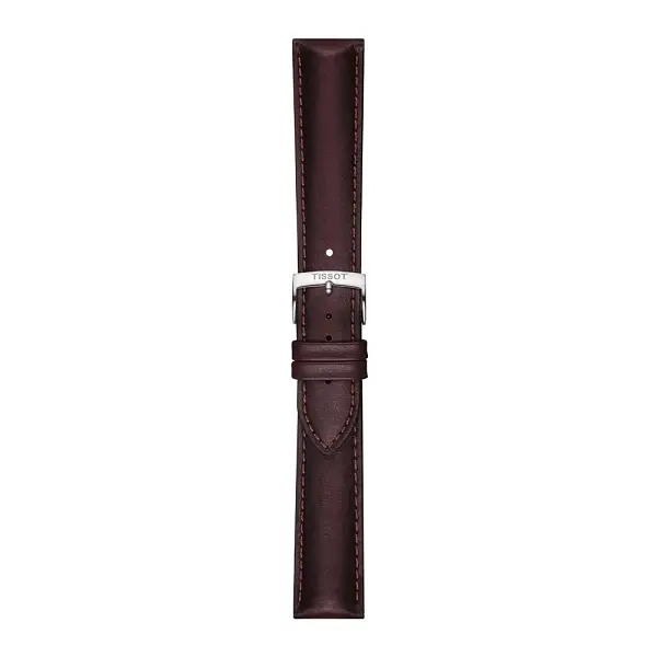 Hnědý kožený řemínek Tissot 20mm T852.046.838