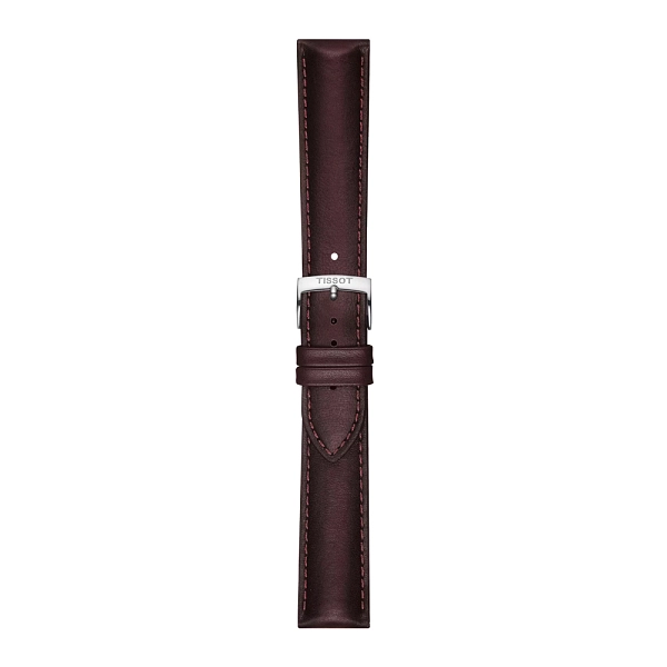 Hnědý kožený řemínek Tissot 20mm T852.046.838