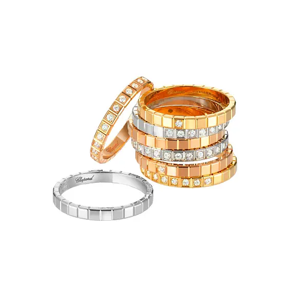 Zlatý prsten Chopard Ice Cube Pure 827702-5205