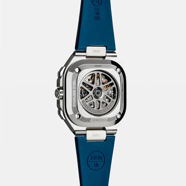 Bell & Ross BR 05 Chrono Blue Steel BR05C-BLU-ST/SRB