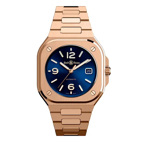 Bell & Ross BR 05 Blue Gold BR05A-BLU-PG/SPG