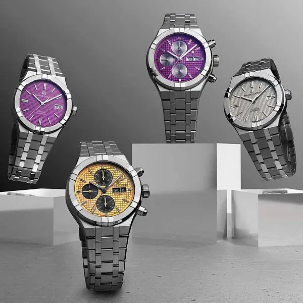 Maurice Lacroix Aikon Automatic Titanium Chronograph AI6038-TT032-430-1