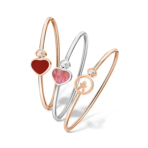 Zlatý Náramek Chopard Happy Hearts Naked Heart Founfation 857482-1705