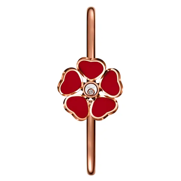 Zlatý Náramek Chopard Happy Hearts Flowers 85A085-5803