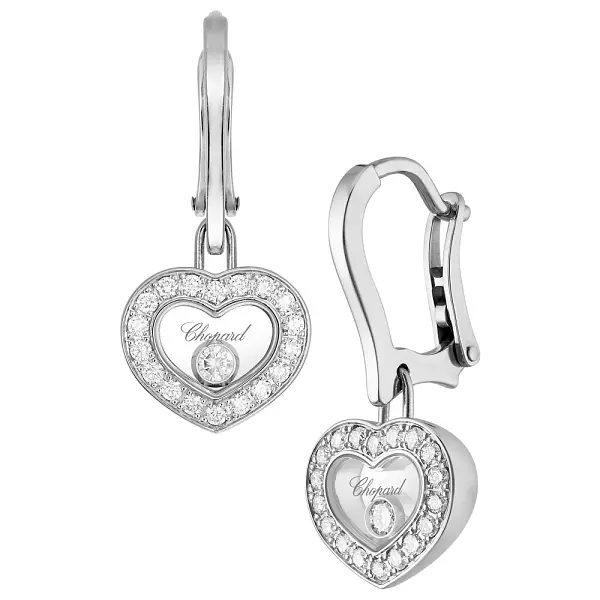 Zlaté Náušnice Chopard Happy Diamonds 83A054-1401