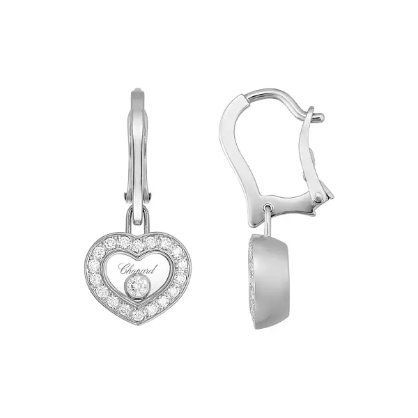 Zlaté Náušnice Chopard Happy Diamonds 83A054-1401