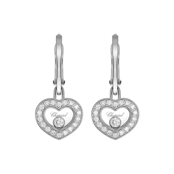 Zlaté Náušnice Chopard Happy Diamonds 83A054-1401