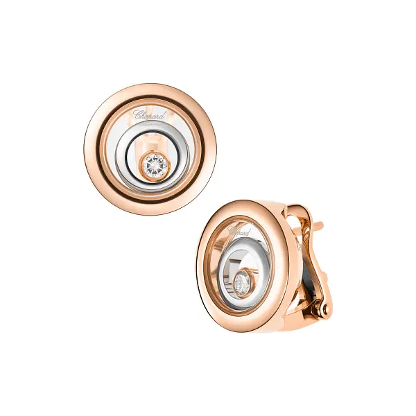 Zlaté Náušnice Chopard Happy Spirit 848230-9001