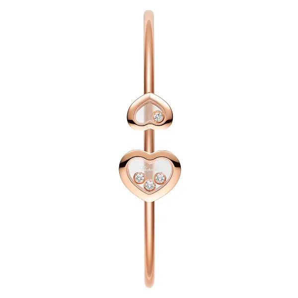 Zlatý náramek Chopard Happy Diamonds 85A614-5001