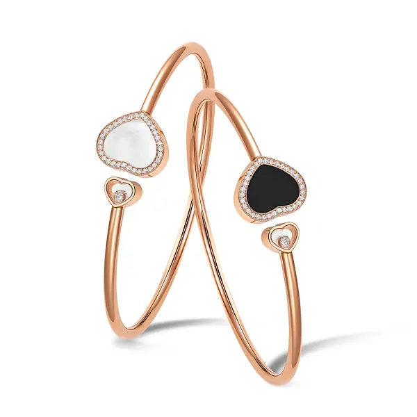 Zlatý náramek Chopard Happy Hearts 85A074-5302