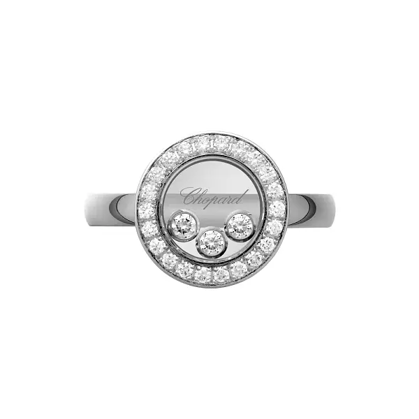 Zlatý Prsten Chopard Happy Diamonds 82A018-1211