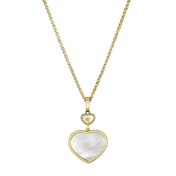 Zlatý Přívěsek Chopard Happy Hearts 797482-0301