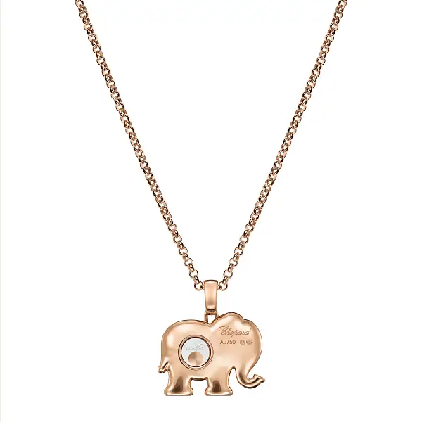 Zlatý Přívěsek Chopard Happy Diamonds Elephant 79A189-5001
