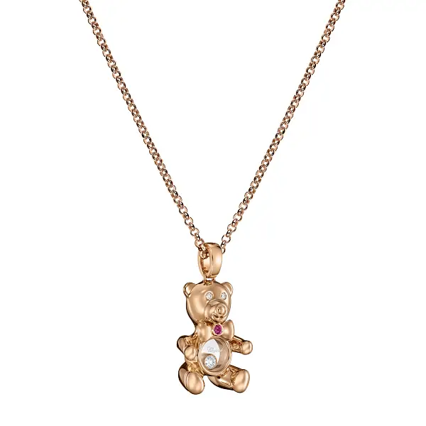 Zlatý Přívěsek Chopard Happy Diamonds Teddy Bear 79A188-5001