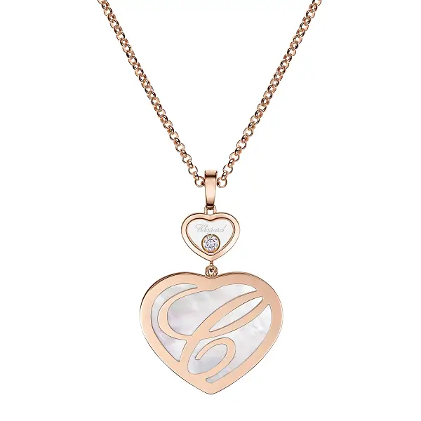 Zlatý Přívěsek Chopard Happy Hearts 79A075-5301