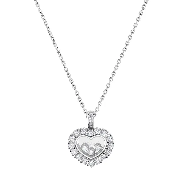 Zlatý Přívěsek Chopard Happy Diamonds 79A615-1001