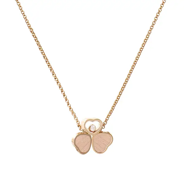 Zlatý Přívěsek Chopard Happy Hearts 81A083-5711