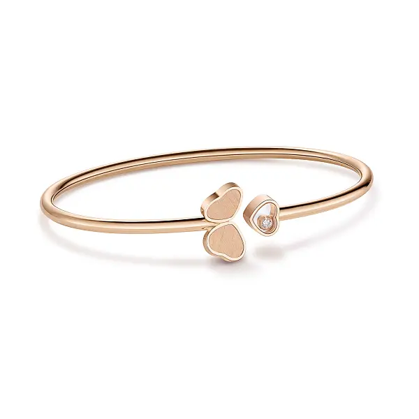 Zlatý Náramek Chopard Happy Hearts 85A083-5702