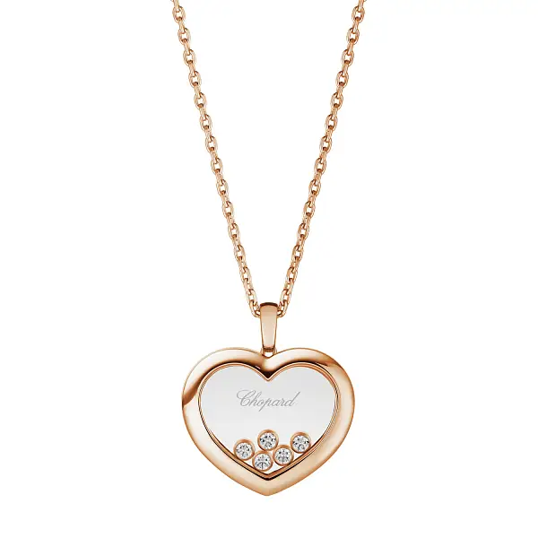 Zlatý Přívěsek Chopard Happy Diamonds 79A039-5001