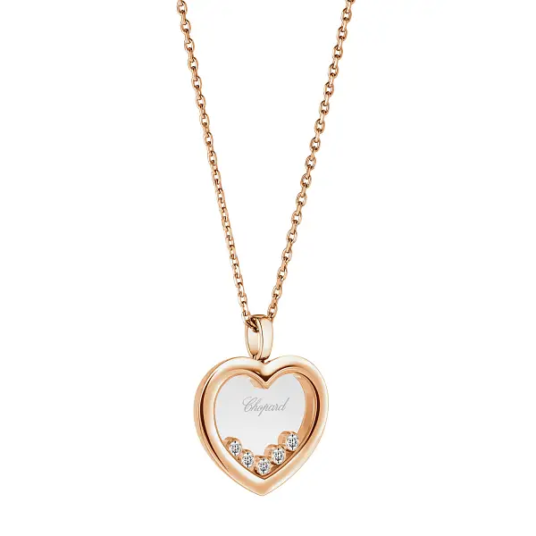 Zlatý Přívěsek Chopard Happy Diamonds 79A039-5001