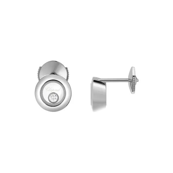 Zlaté Náušnice Chopard Happy Diamonds 83A017-1001