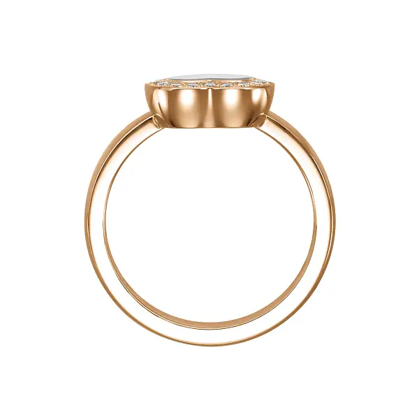 Zlatý prsten Chopard Happy Diamonds Icons 82A054-5211