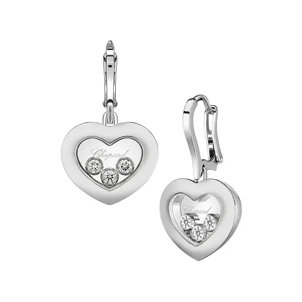 Zlaté Náušnice Chopard Happy Diamonds 83A611-1301
