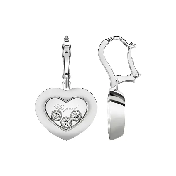 Zlaté Náušnice Chopard Happy Diamonds 83A611-1301