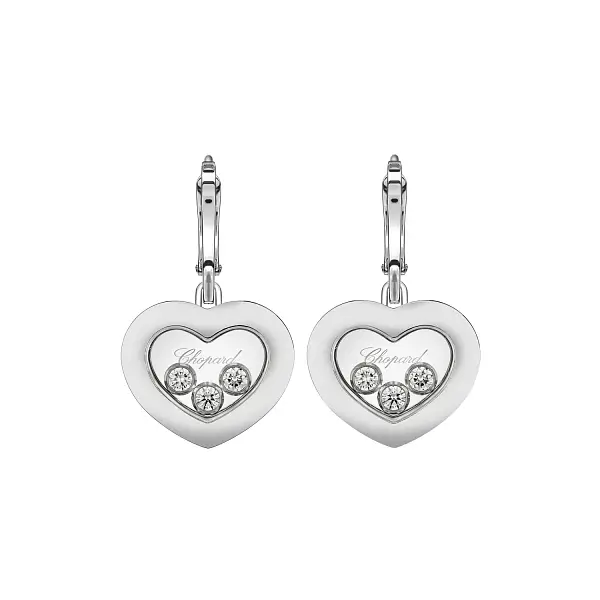 Zlaté Náušnice Chopard Happy Diamonds 83A611-1301