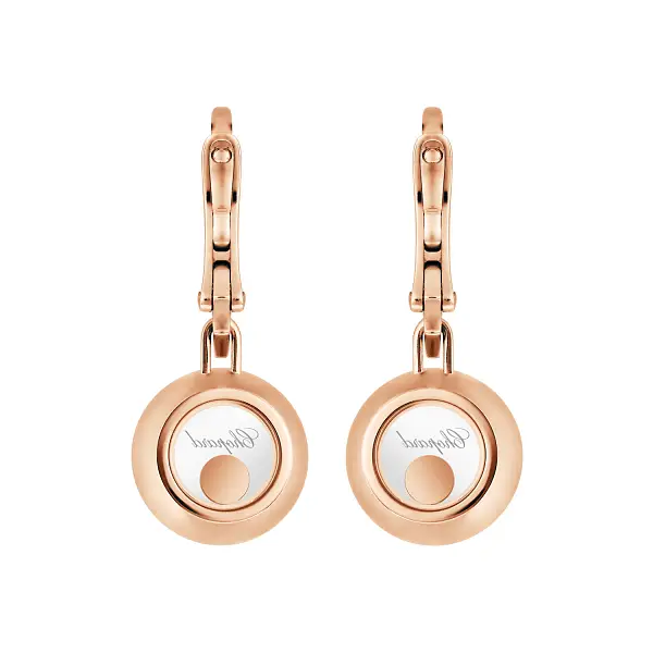 Zlaté Náušnice Chopard Happy Diamonds 83A017-5401