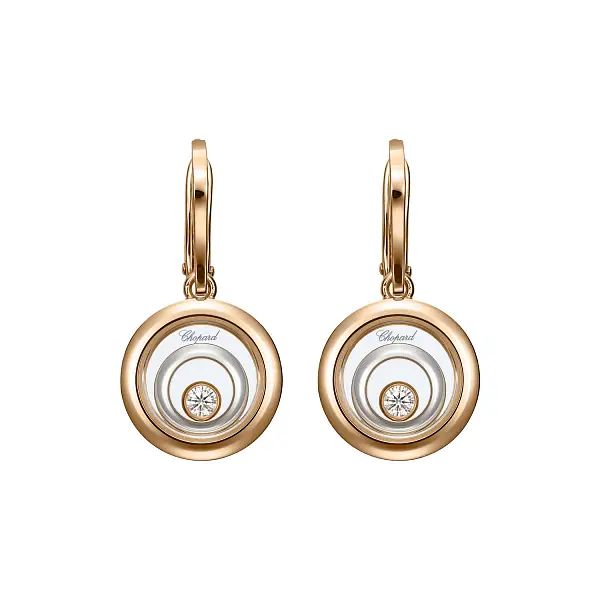 Zlaté Náušnice Chopard Happy Spirit 838230-9001