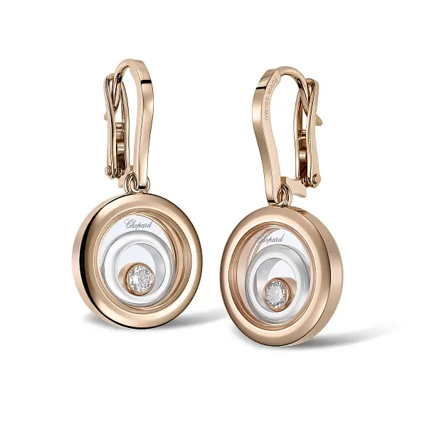 Zlaté Náušnice Chopard Happy Spirit 838230-9001