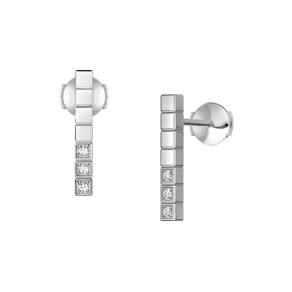 Zlaté Náušnice Chopard Ice Cube Pure 837702-1002