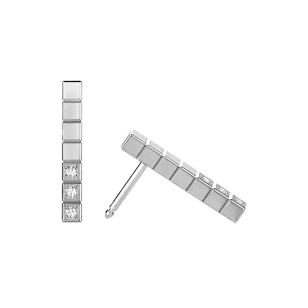 Zlaté Náušnice Chopard Ice Cube Pure 837702-1002