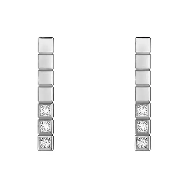 Zlaté Náušnice Chopard Ice Cube Pure 837702-1002
