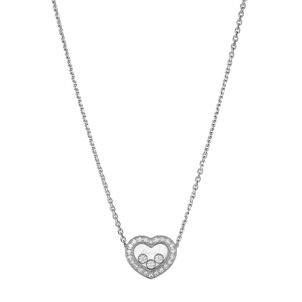 Zlatý Náhrdelník Chopard Happy Diamonds 81A611-1201