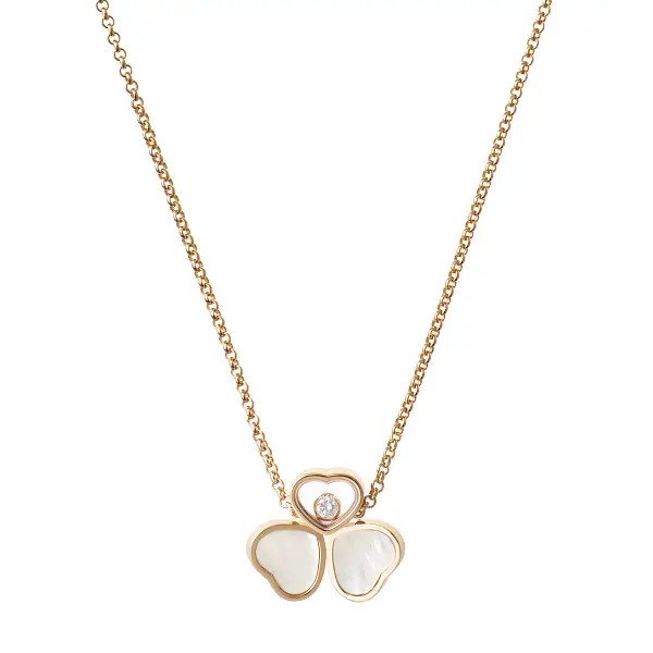 Zlatý Přívěsek Chopard Happy Hearts 81A083-5311