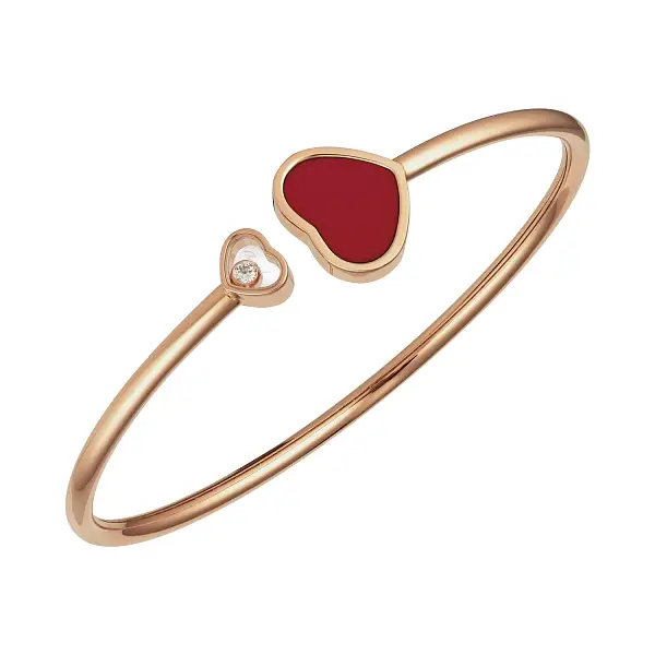 Zlatý Náramek Chopard Happy Hearts Fund 857482-5702